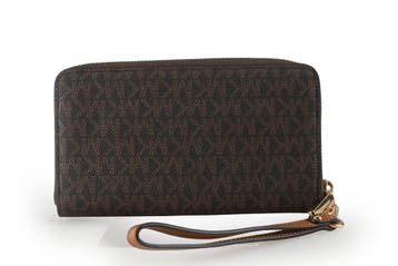 Michael Kors Portemonnee Bruin, Bijoux, Sacs & Beauté, Porte-monnaie & Portefeuilles, Verzenden