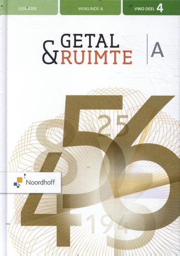 vwo A / Getal & Ruimte / leerboek 4 9789001737047, Verzenden, Gelezen