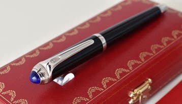 Cartier - Roadster Palladium Rollerball - Complete Set Box &, Nieuw