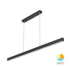 Hanglamp LED balk 30 Watt Zwart CCT, Verzenden, Nieuw, Trendy verlichting