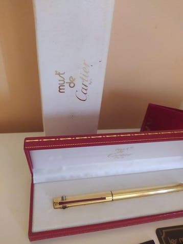 Cartier - Gold punta - Stylo à plume, Nieuw