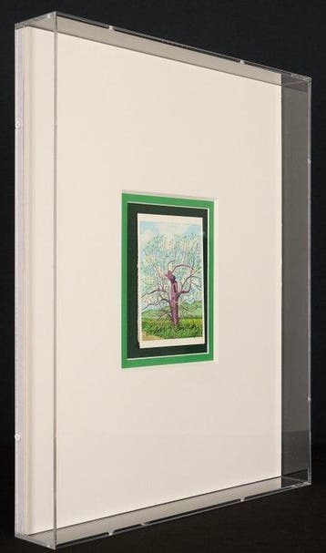 David Hockney (1937) - Signierte Art Card “The Arrival of