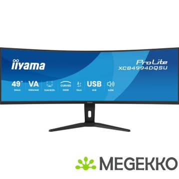 Iiyama ProLite XCB4994DQSU-B1 49  Curved VA monitor, Verzenden, Nieuw