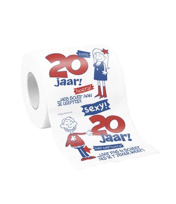 Toiletpapier 20 Jaar, Verzenden