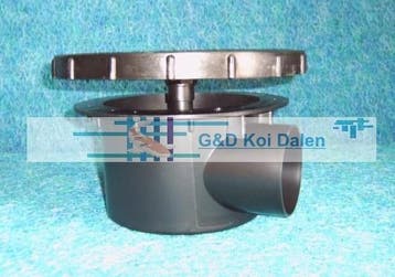 Beluchte Bodemdrain 110mm (skimmers, Bodemdrains), Ophalen of Verzenden, Nieuw