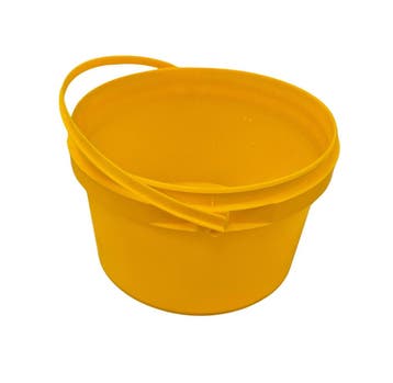 Emmer met handvat 10 liter 32cm nieuw geel per stuk, Zakelijke goederen, Horeca | Overige, Ophalen of Verzenden