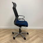 Wilkhahn Modus Ergo- bureaustoel, zwart - blauw, Bureaustoel