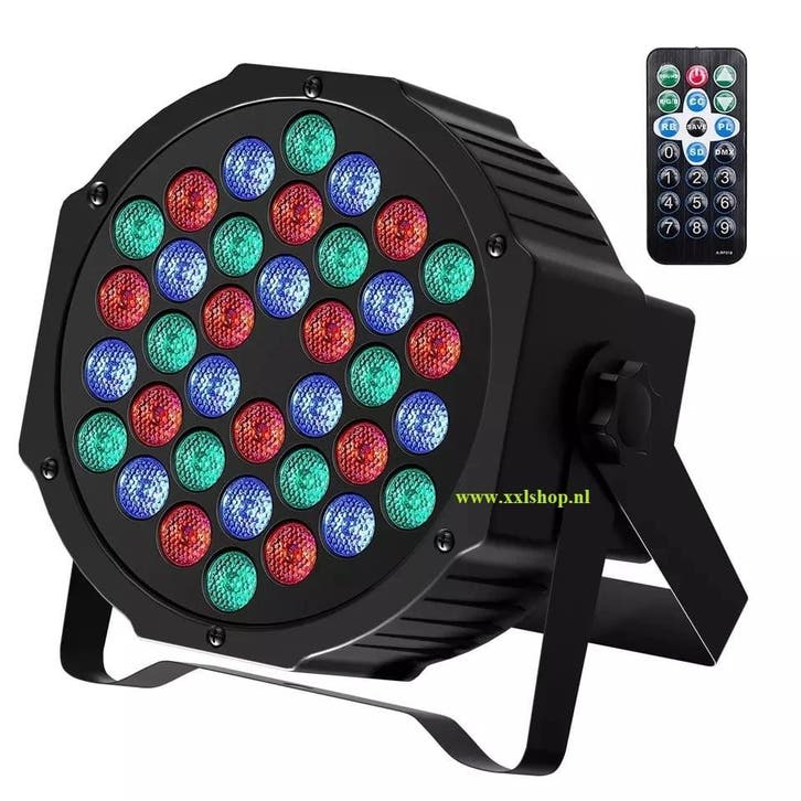 Par led discolamp disco lamp RGB verlichting DMX 36W + Afst., Musique & Instruments, Lumières & Lasers, Envoi