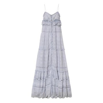 Marant Etoile • maxi jurk Paule • 34 (FR36), Isabel Marant, Maat 42/44 (L), Nieuw, Verzenden