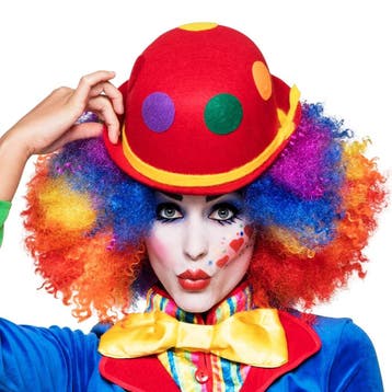 Clown Make Up Set Waterbasis 6 delig, Verzenden, Nieuw