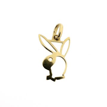 Gouden Playboy bunny hanger (Hanger of bedel), Ophalen of Verzenden