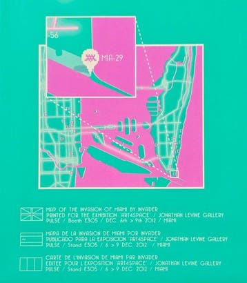 Invader (1969) - Miami Map