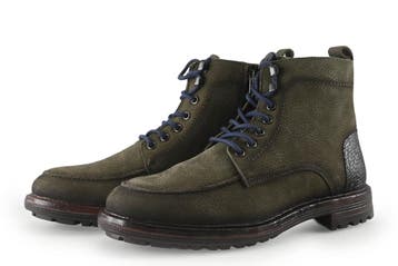 Loff 1881 Veterschoenen in maat 42 Groen, Kleding | Heren, Schoenen, Overige kleuren, Verzenden, Zo goed als nieuw, Loff 1881