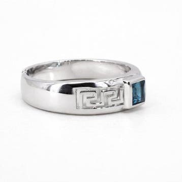 Sans prix de réserve - Bague Plaqué or Topaze - Diamant -, Bijoux, Sacs & Beauté