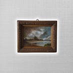 Philipp Röth (1841-1921) - Seelandschaft mit Figuren