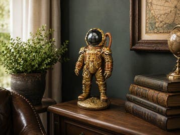 Statue, Astronaut - 31 cm - Résine - 2026, Antiquités & Art