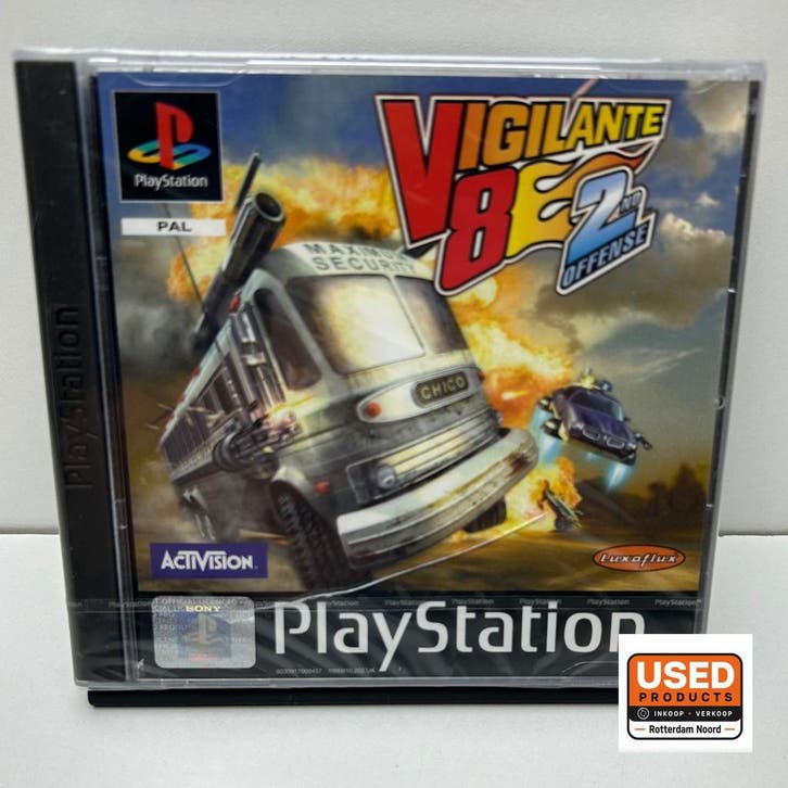 PS1 - Vigilante 8: Second Offense *GESEALD*, Games en Spelcomputers, Games | Sony PlayStation 1, Gebruikt, Verzenden