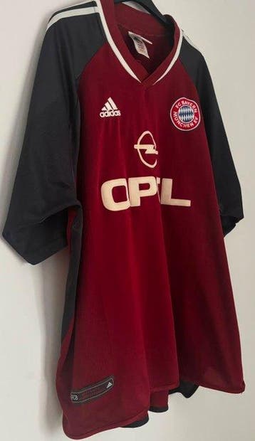 FC Bayern München 2001/2002 Home Shirt - Vintage Opel, Nieuw