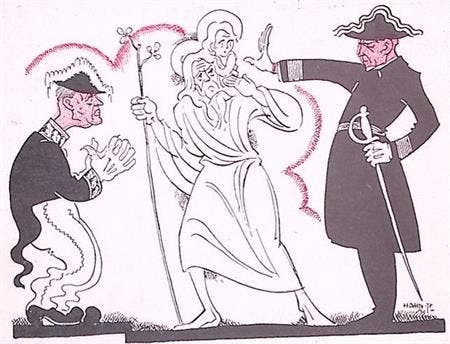 Spotprent over de verduidelijking van Deckers (lijst optie), Antiquités & Art, Art | Lithographies & Sérigraphies, Envoi