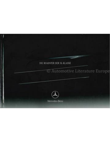 2003 MERCEDES BENZ SL KLASSE HARDCOVER BROCHURE DUITS, Boeken, Nieuw