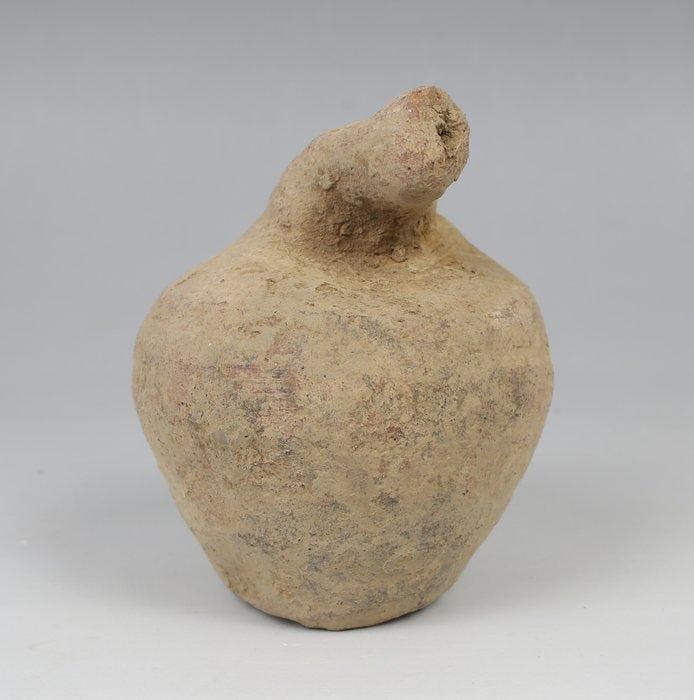 Etruscan Aardewerk Anatomisch votiefmodel van een orgaan, Verzamelen, Mineralen en Fossielen