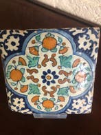 Antique Carreau - Pompadour - Majolica - Antique - 1600-1650