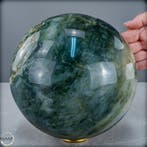 Natuurlijke groene tuinkwarts-kristal Bol- 7852.19 g
