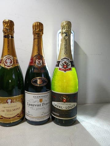 Pommery, Moutard, J.De Telmont, Laurent Perrier & Laval