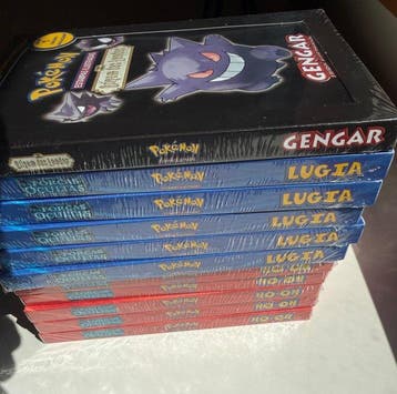 11 Sealed Box Pokémon - 2006 Gengar / Ho-Oh / Lugia - Unseen