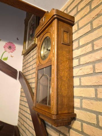 Wandklok - Hout - 1920-1930