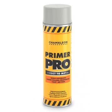 Primer PRO grijs spuitbus 500 ml - Chamäleon, Verzenden