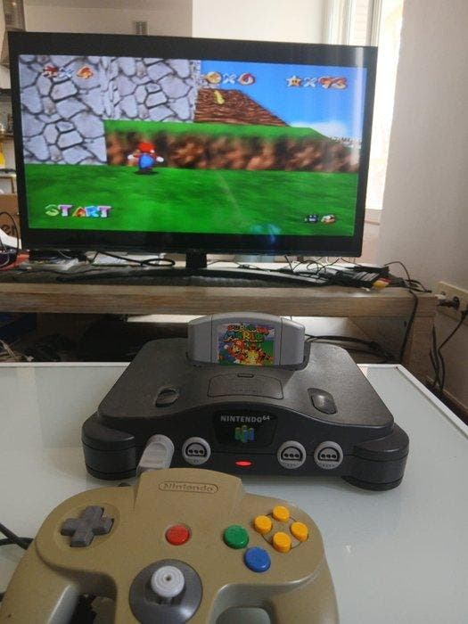 Nintendo - N64 - Console Nintendo 64 avec cartouche Super, Games en Spelcomputers, Spelcomputers | Overige Accessoires