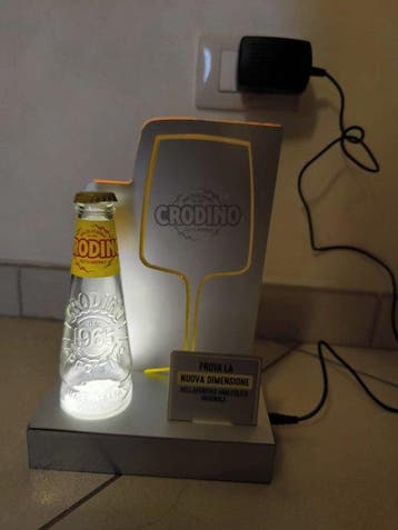 Espositore luminoso Crodino - Crodino - Tafellamp - Plastic,