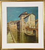 Italiaanse school (XIX) - Milano Navigli