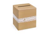 Bruine Enveloppendoos Kant 24cm, Verzenden, Nieuw