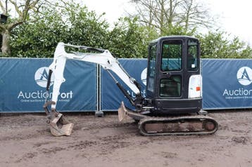 Veiling: Rupsgraafmachine Bobcat E26 Diesel 2012, Ophalen