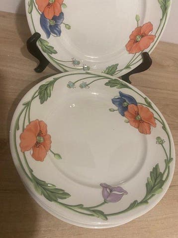 Villeroy & Boch - Dessertservies (6) - Amapola - Porselein -