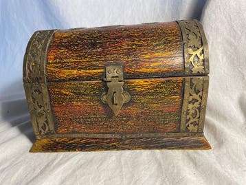 Sieradendoos - Joli Coffre - Hout, Messing