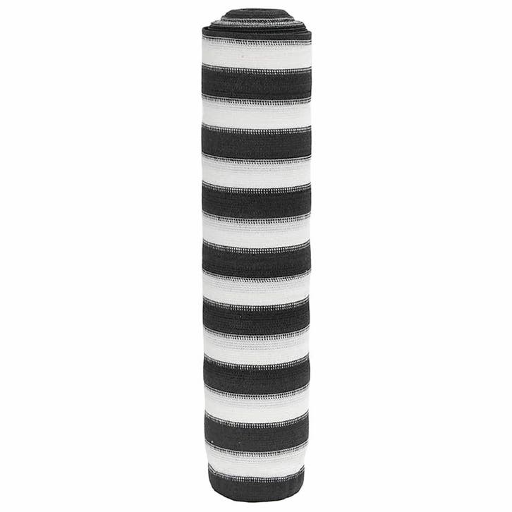 vidaXL Privacynet 150 g/m² 2x25 m HDPE antracietkleurig en, Jardin & Terrasse, Parasols, Envoi