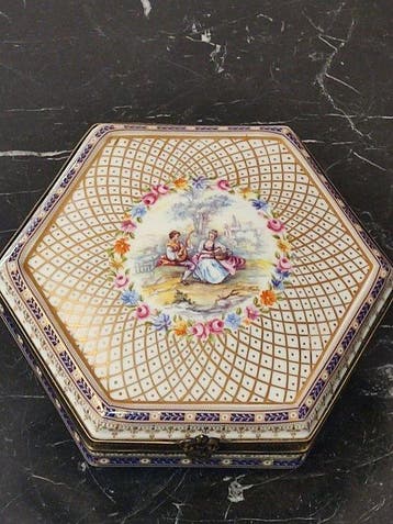 Sevres Francia - Tafelmiddenstuk - Porselein