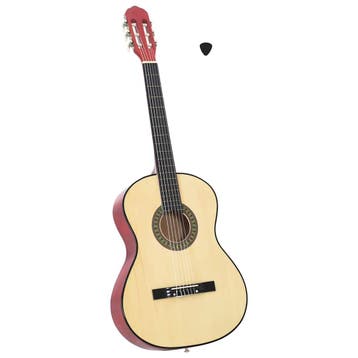 vidaXL Gitaar klassiek beginner 4/4 39 lindenhout, Musique & Instruments, Verzenden