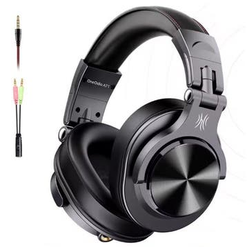 A71 Gaming Studio DJ Koptelefoon met 6.35mm en 3.5mm AUX, Verzenden, Nieuw