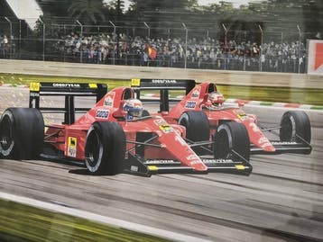 Print - Ferrari - F1-90 - 1990, Verzamelen, Nieuw