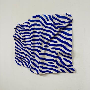 Soyz Bank (1988) - Blue Zebra – Abstract Relief