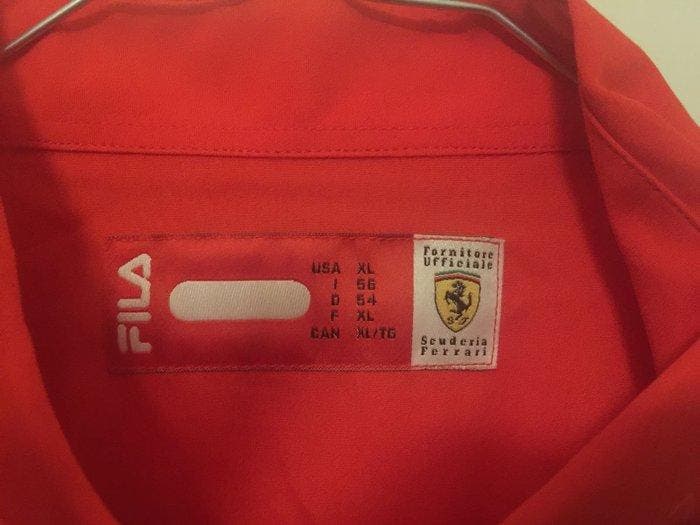 Fila - Blouse - Vintage, Verzamelen, Automerken, Motoren en Formule 1