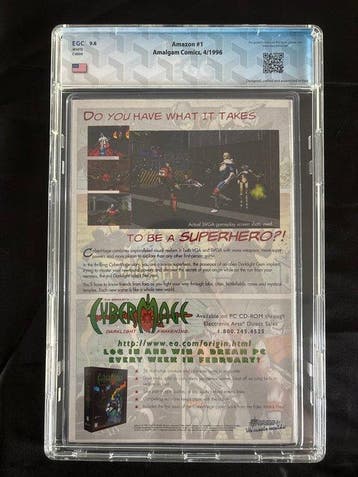 Amazon #1 - EGC 9.8 - 1 Graded comic - EO - 1996, Nieuw