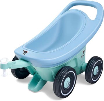 BIG 3-in-1 loopwagen (turkoois) | Tweede kansje | OP = OP, Kinderen en Baby's, Speelgoed | Houten speelgoed, Verzenden, Zo goed als nieuw