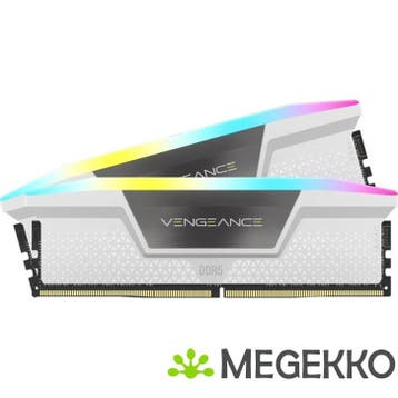 Corsair DDR5 Vengeance RGB 2x16GB 6400 White, Verzenden, Nieuw