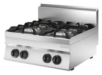 Gasfornuis | Serie 650 | 4 Pits | 2x3.85+2x5.7kW | 19.1kW |, Verzenden, Nieuw in verpakking