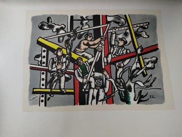 Fernand Léger (1881-1955) - Los constructores